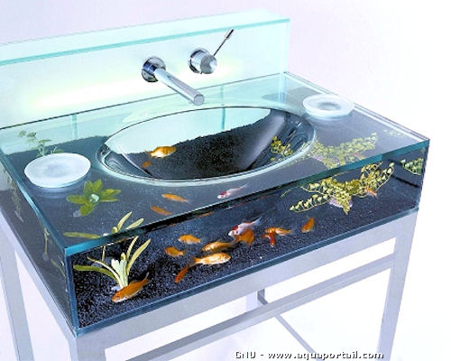aquarium lavabo
